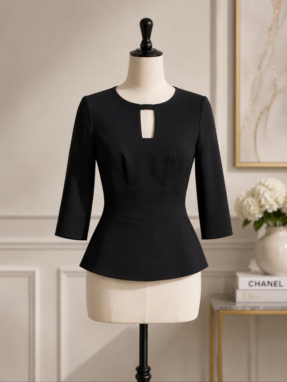 Femme Black Blouse (NWT)